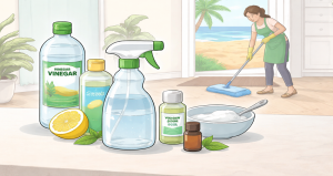 How to Make A DIY Florida Sand-Repellent Floor Spray At Home