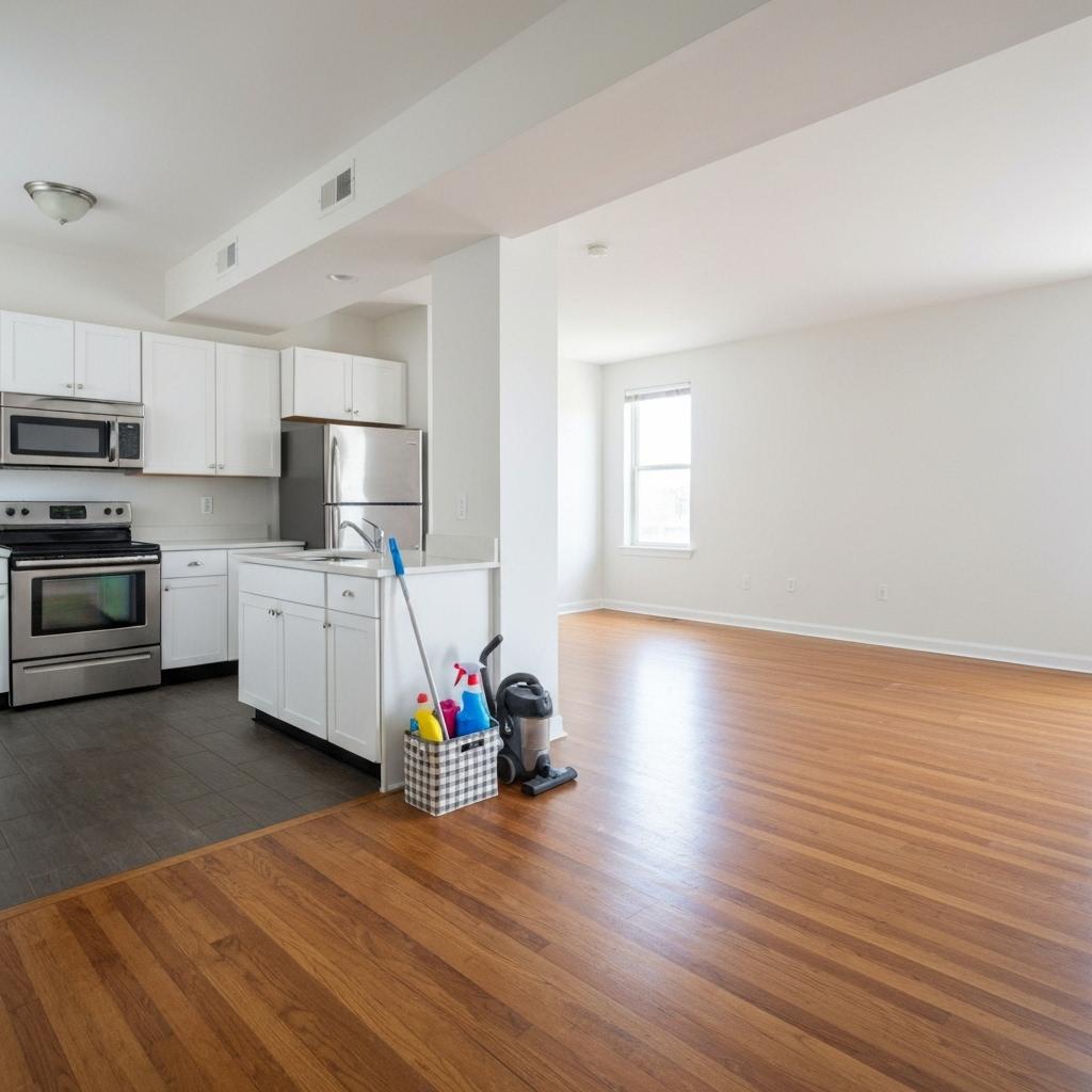 move out cleaning checklist for an empty home